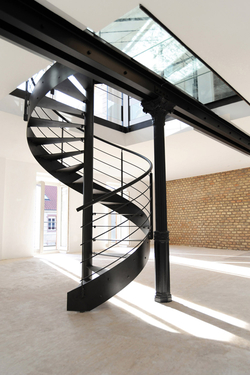 escalier helicoidal design